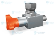 Кран манометра EML 1/4” MF