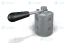 Кран шаровый DF 6 VIE 3/8” ACCIAIO