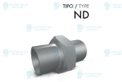 Клапан ND 1/4”X 1/4