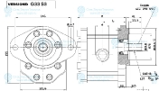 Насос OT300 P28 D/G33S3