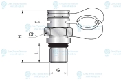 Точка контроля давления ISO 228 G1/4”