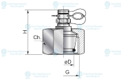 Точка контроля давления DKOL M30x2
