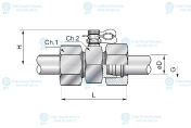 Точка контроля давления M20x1.5 P=12