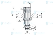 Адаптер манометра G1/2"