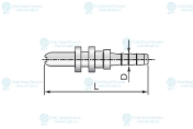 Фитинг RD3 (0°)