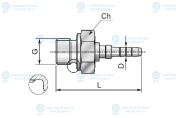 Фитинг RD4 G 1/4
